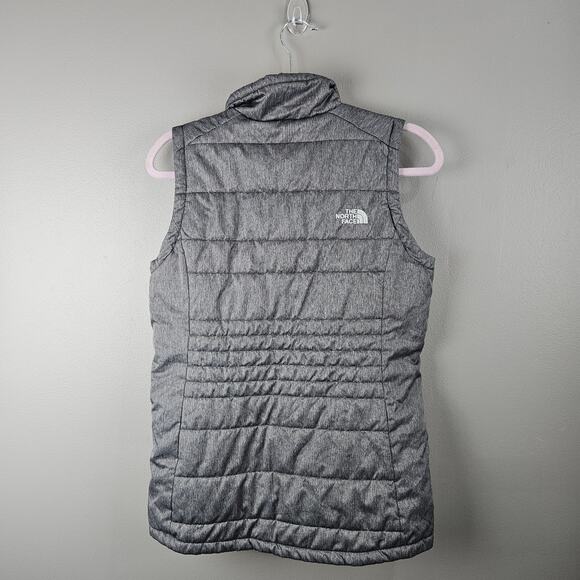 The North Face Gray Puffer Outdoors Vest Size Small - Picture 2 of 7